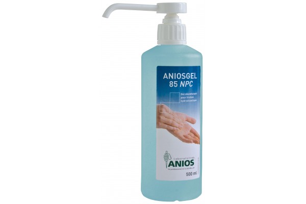ANIOS Airless Handgel NPC 85 免過水洗手凝膠 – 500ml (12支/箱)